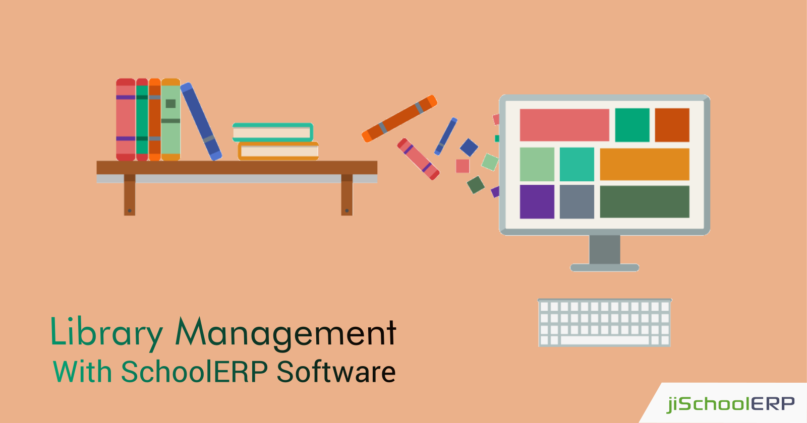 Managing The Library Operations Effectively With SchoolERP Software