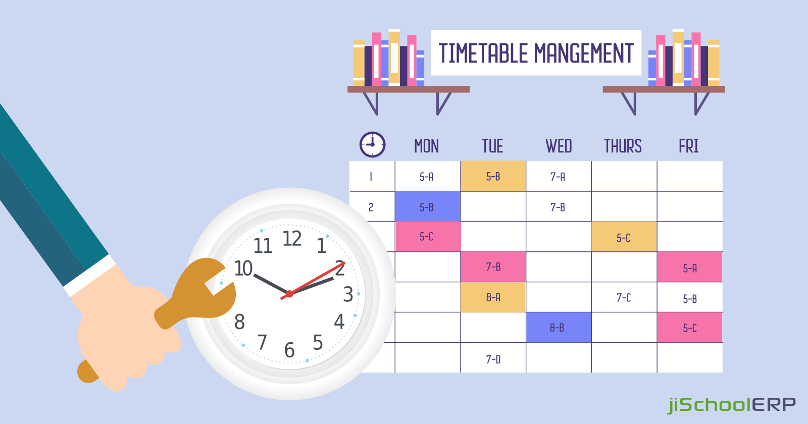 Manage your School Timetables the Right Way!