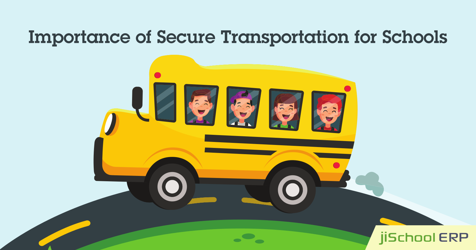 How School ERP Offers a Secure Transportation System